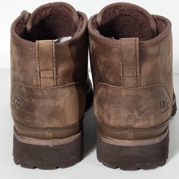UGG Men's Neuland Waterproof Boot Wool Lined Leather Chukka - Picture 9 of 12